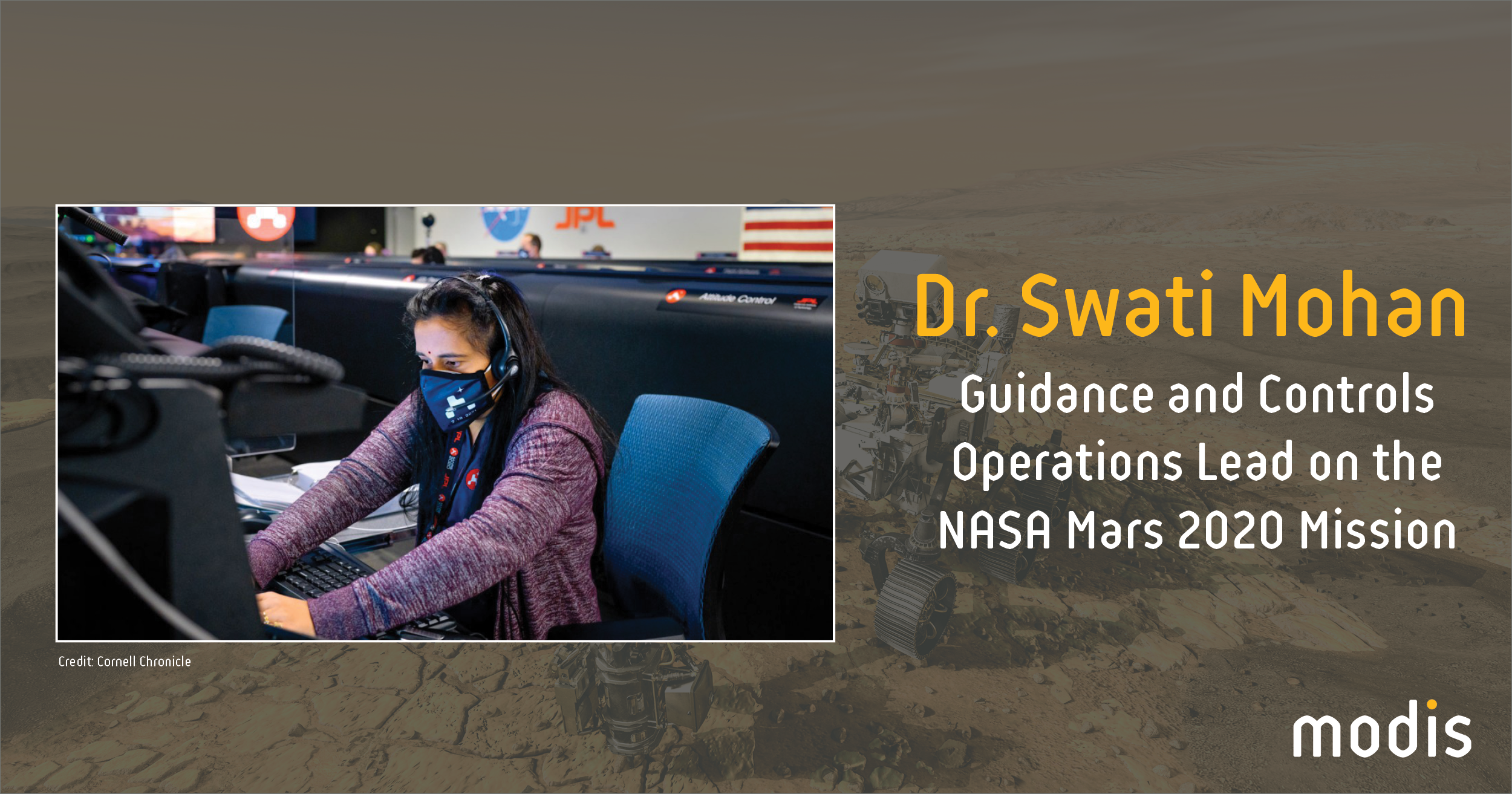 Dr. Swati Mohan, Guidance and Control Operations Lead